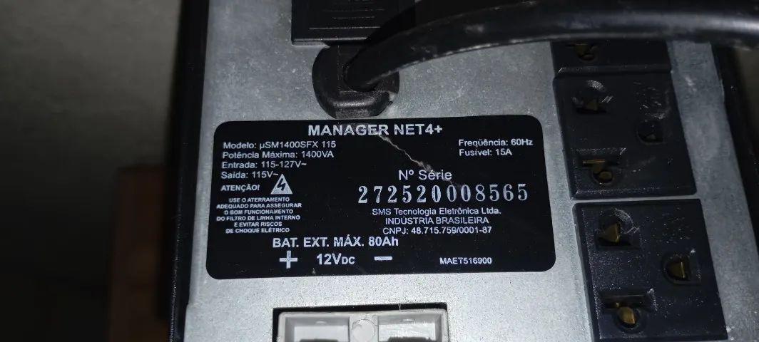 Nobreak Sms 1400 sfx 115 - Foto 5