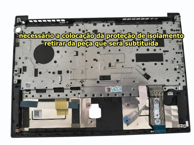 Palmrest C/ Teclado Notebook Lenovo Thinkpad E14 Gen1 (NOVO) - Foto 2