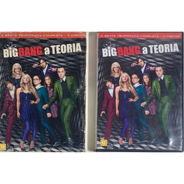 The Big Bang Theory Coleção 5 Temporadas DVD Original - CDs, DVDs