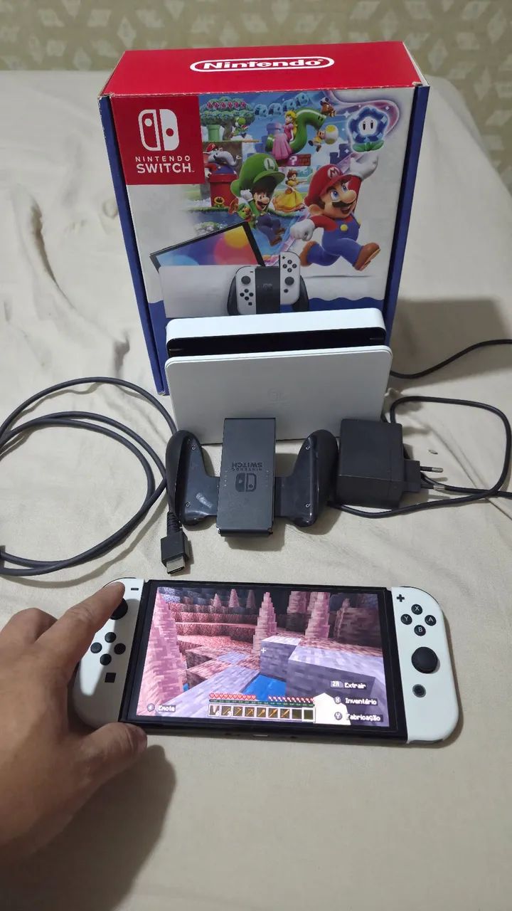 Nintendo switch oled , 64gb  - Foto 3