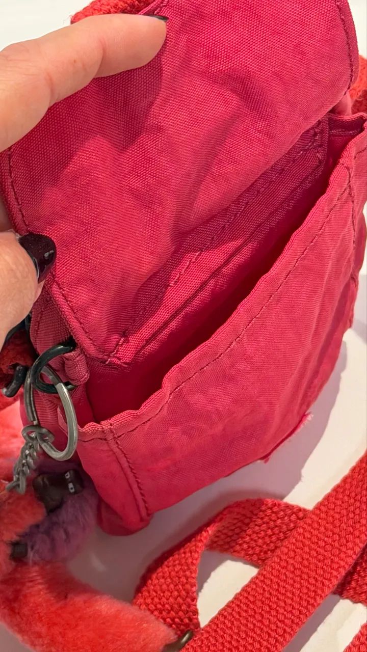 Bolsa kipling pink  - Foto 5