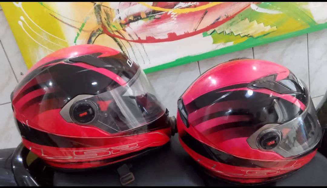 Capacete LS2 por 400 a unidade - Foto 4