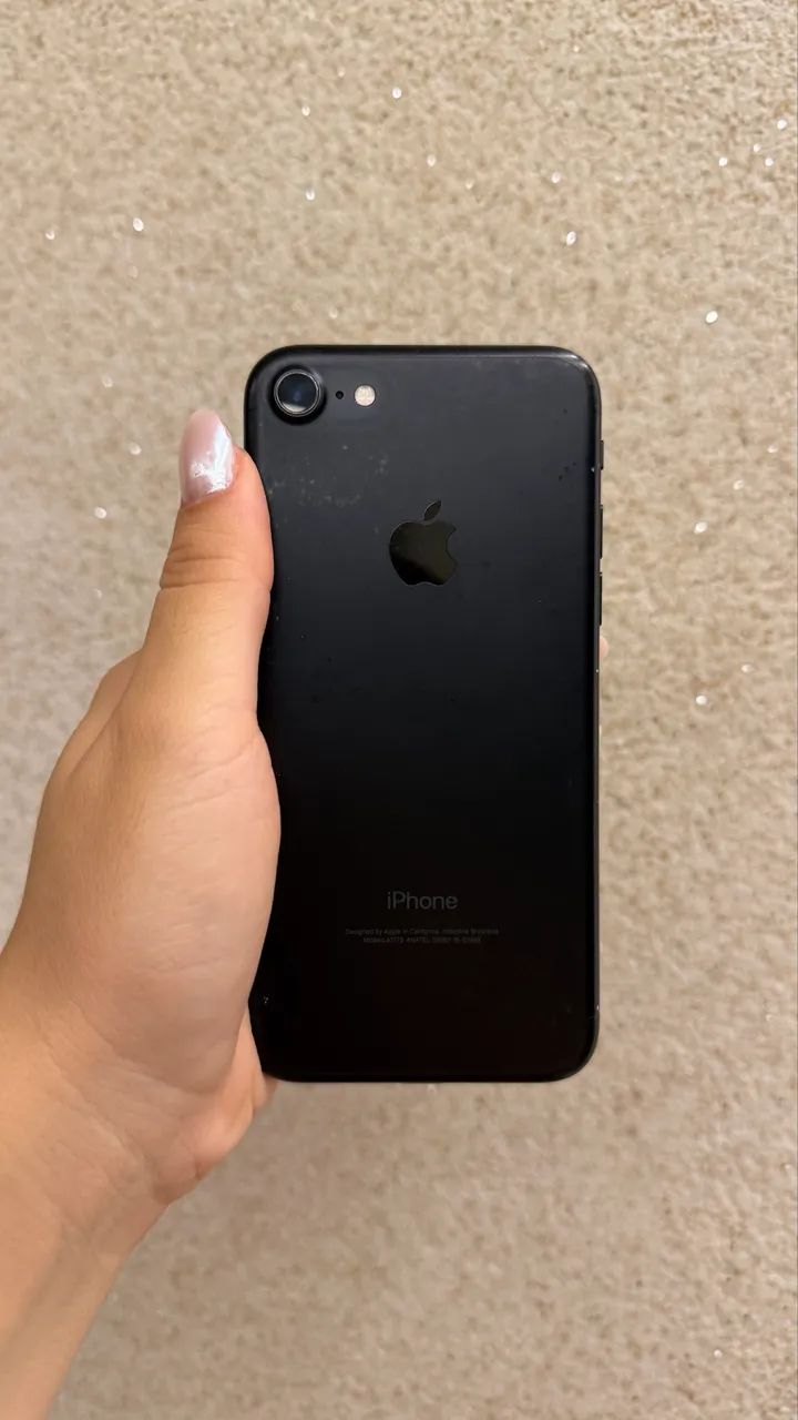 iPhone 7, preto,  32gb, funcionando digital! - Foto 2