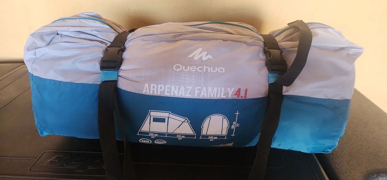Barraca quechua nova sem uso 