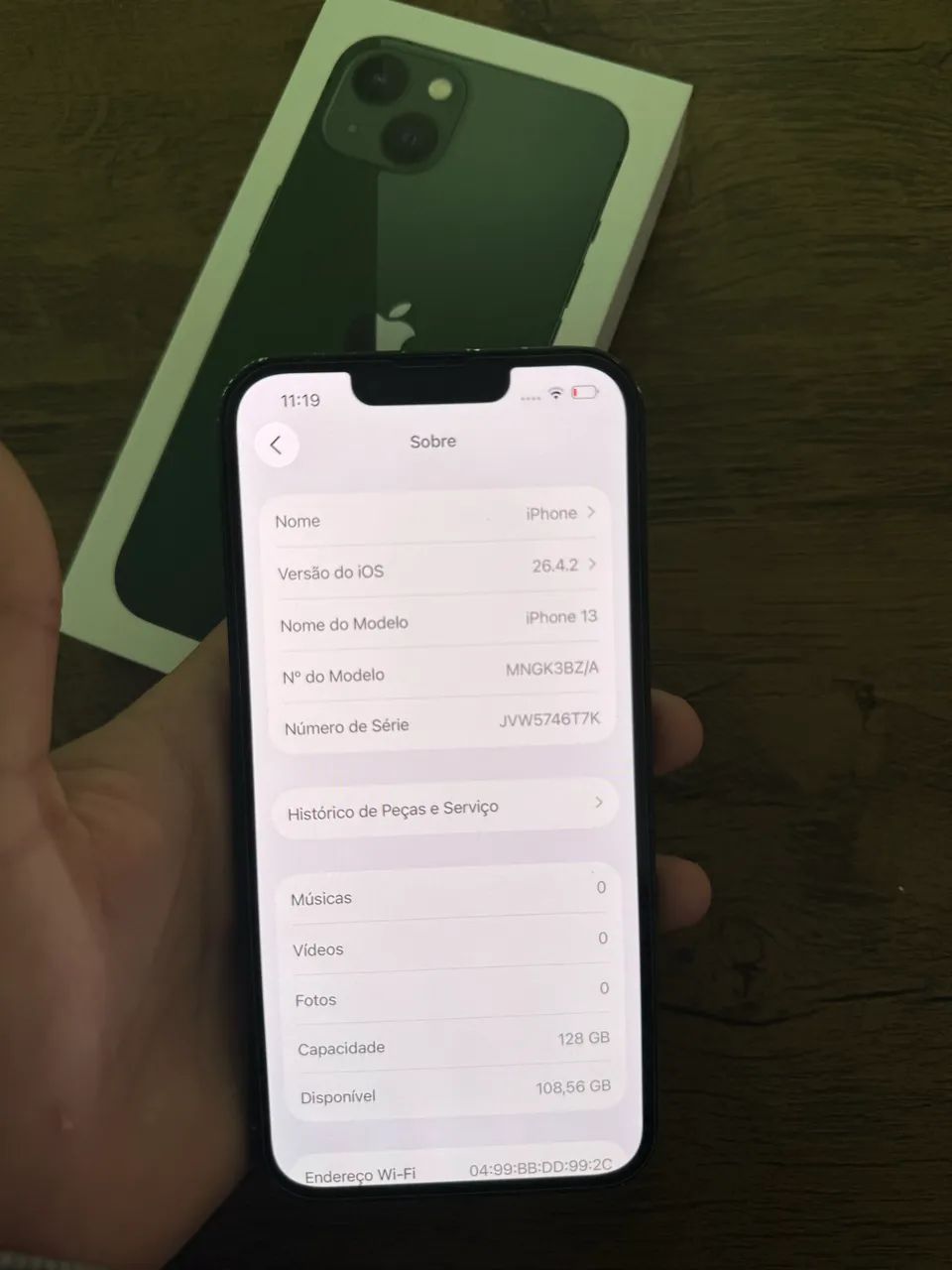 iPhone 13 128gb bateria 100% - Foto 4