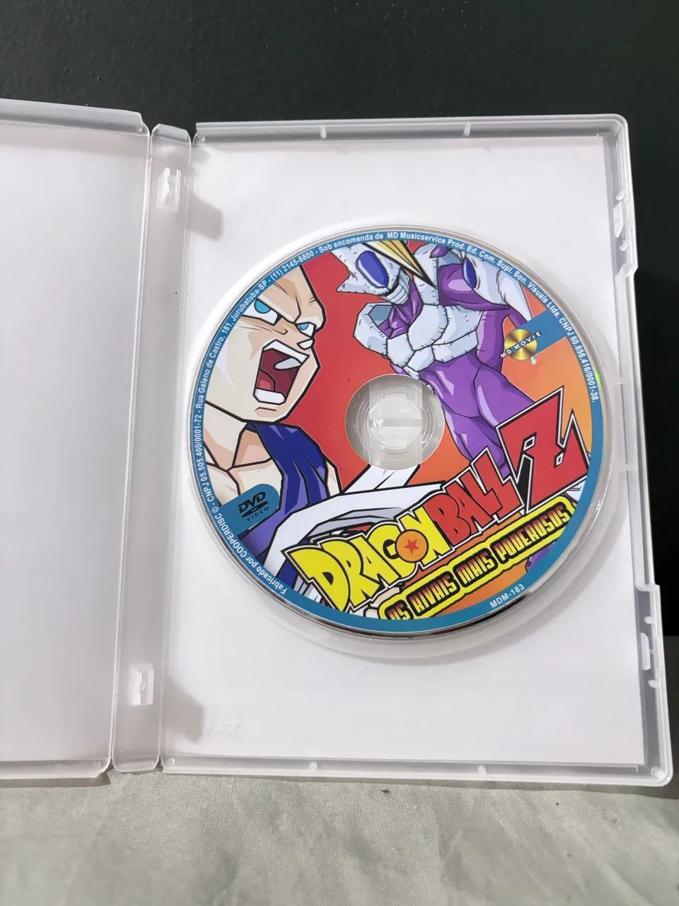 DVD Dragon Ball Z - Os Rivais Mais Poderosos - CDs, DVDs etc