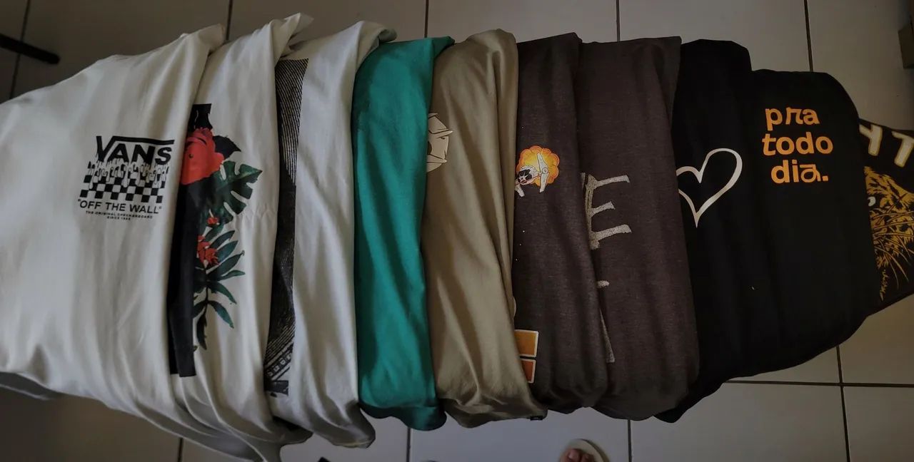 Camisetas Masculinas Usadas