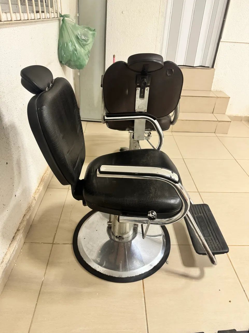 Cadeira de barbeiro 