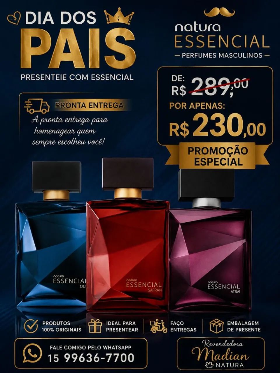 Perfume Natura essencial 