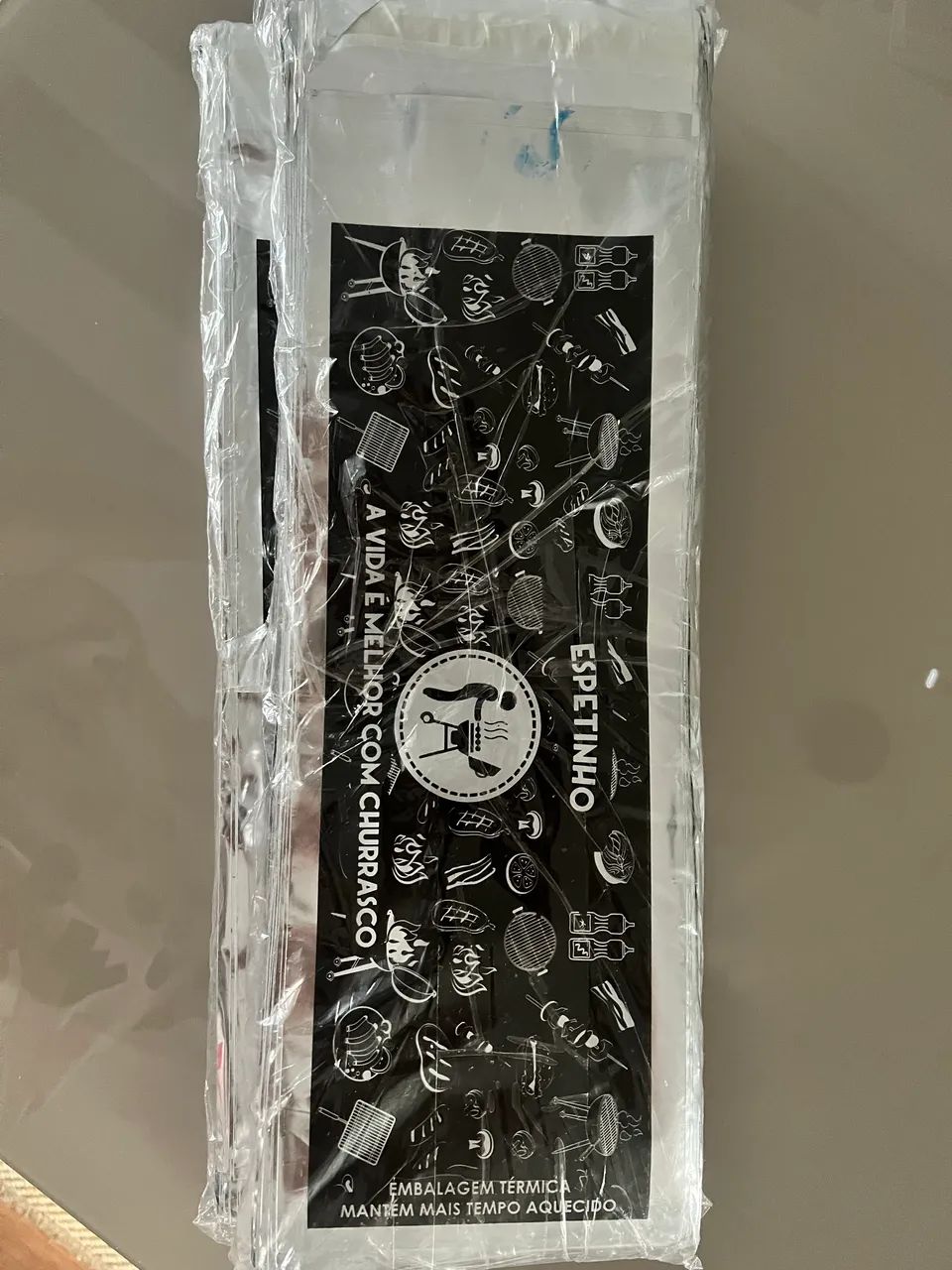 Embalagem térmica espetinhos 