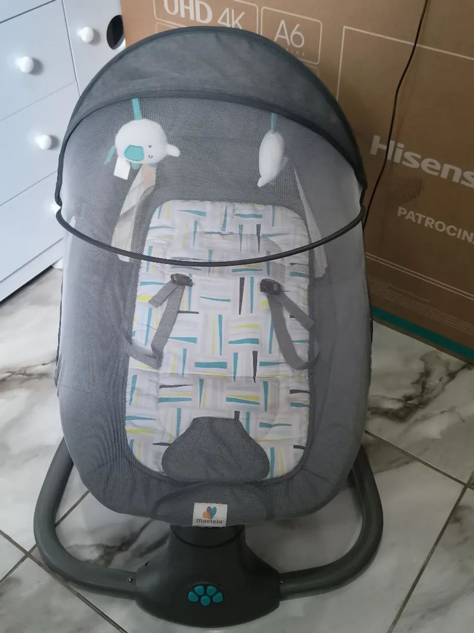 Cadeira de bebê giratória  - Foto 3