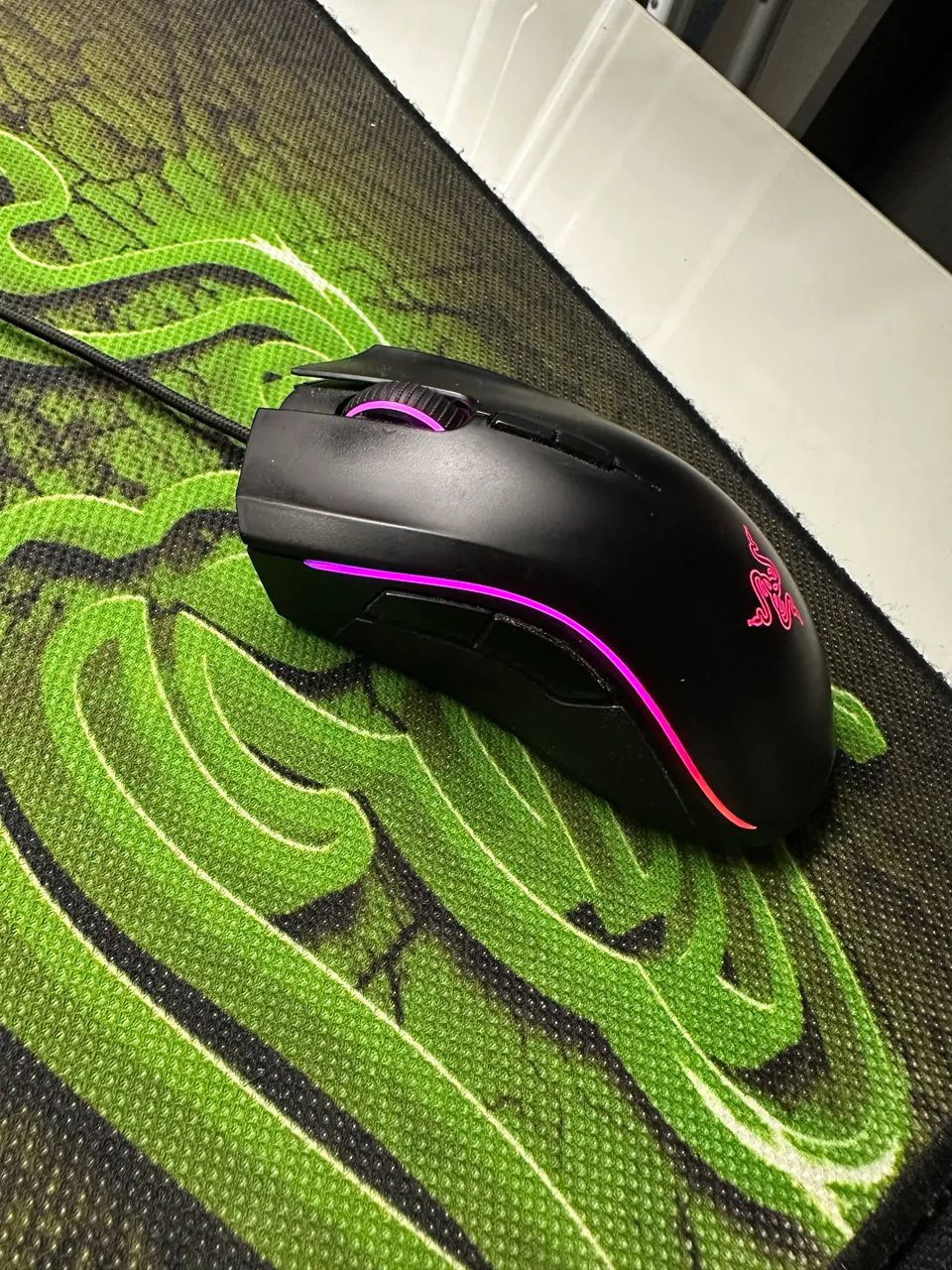 Setup Gamer Razer - Huntsman V2 TKL (Switch Purple), Mamba Elite, Kraken Ultimate - Foto 5