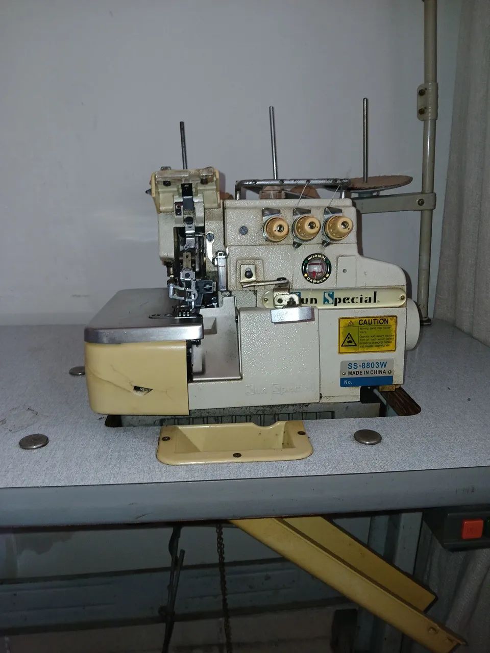 Máquina overlok Sun Epecial 3 fios  - Foto 3