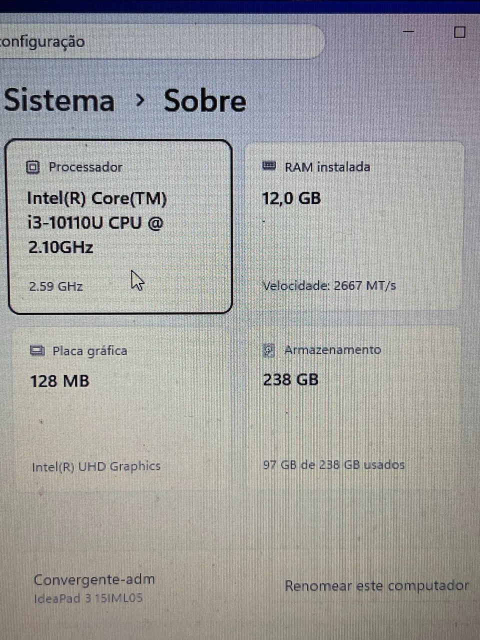 Notebook Lenovo - Foto 3