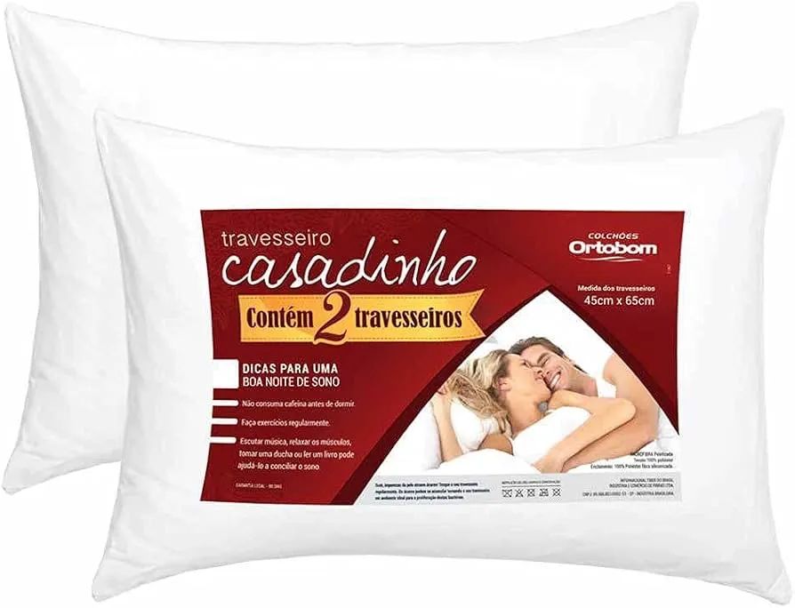 KIT TRAVESSEIRO CASADINHO ORTOBOM - Foto 2