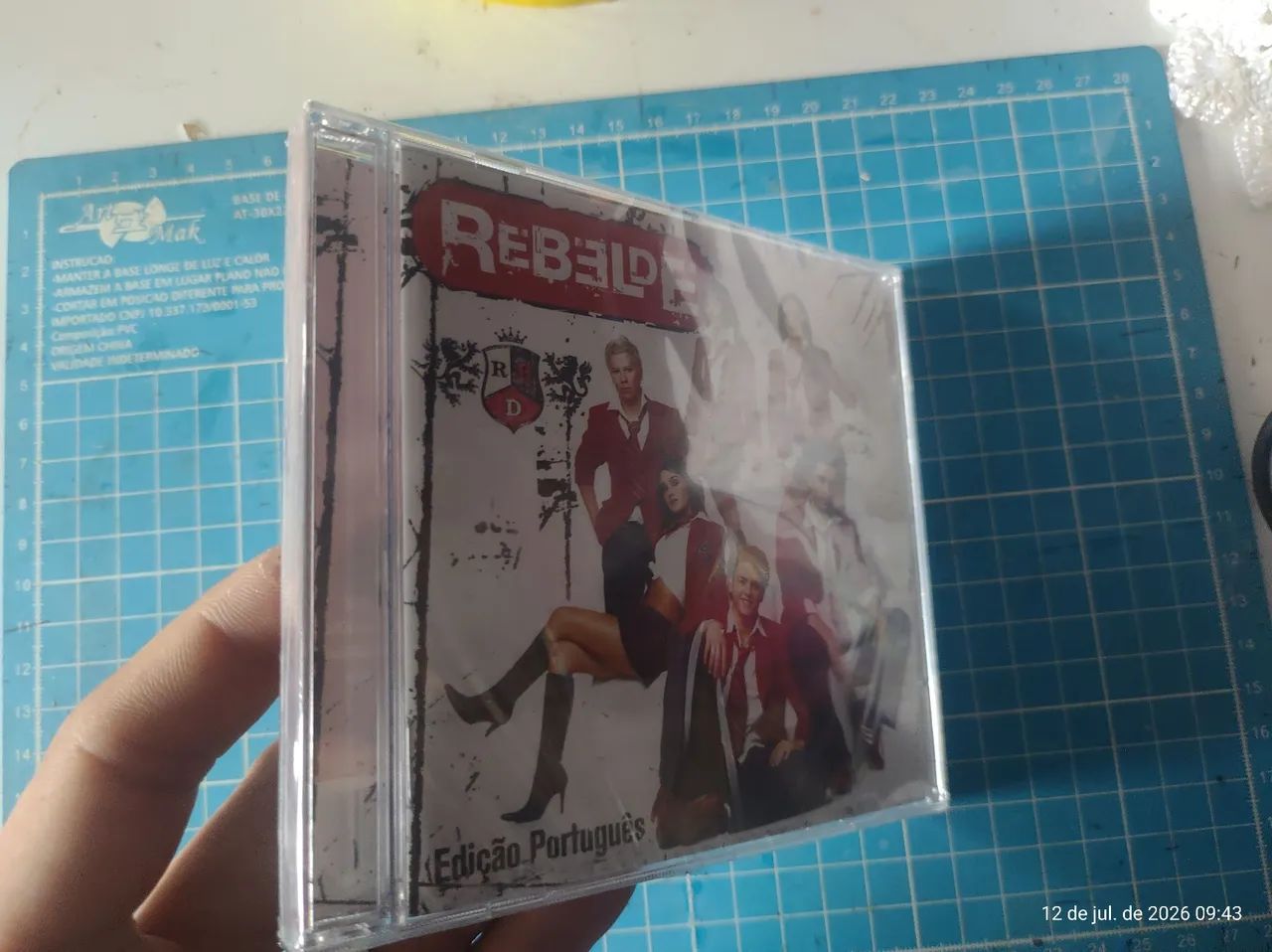 REBELDE - NOVO LACRADO