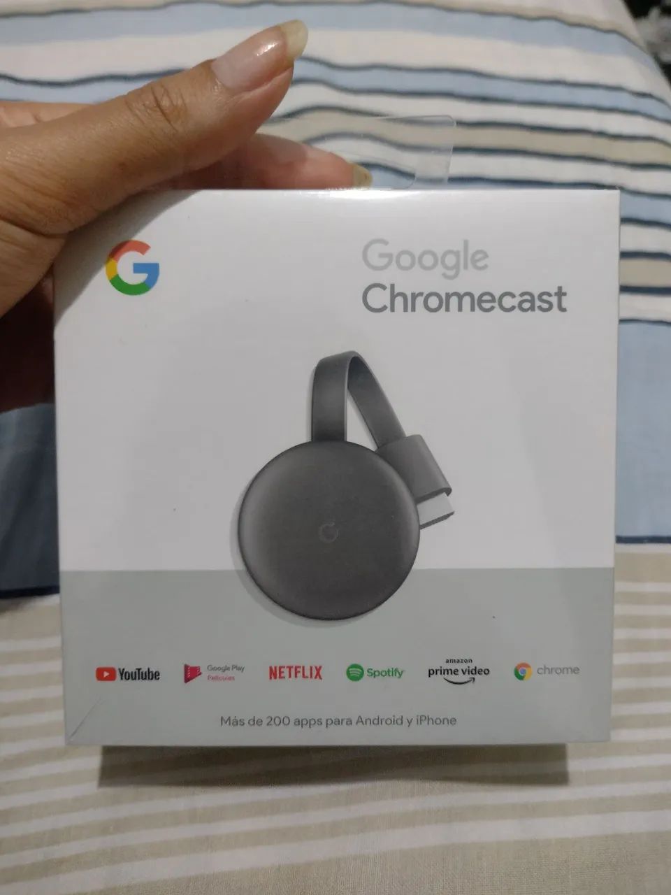 Google Chromecast 3ª geração - lacrado importado do Chile 