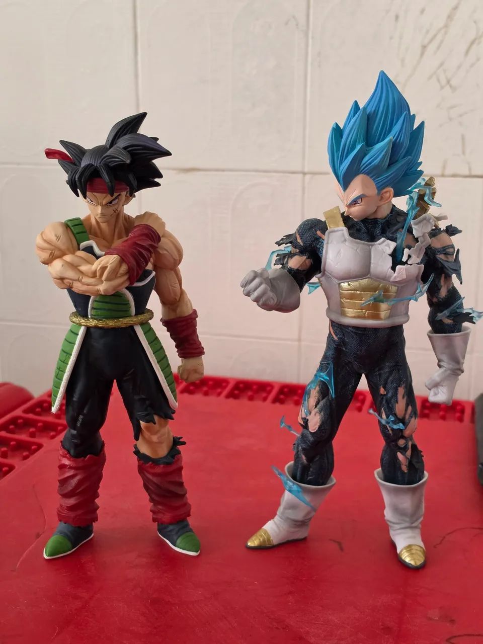 2 action Dragonball Vegeta blue e bardock