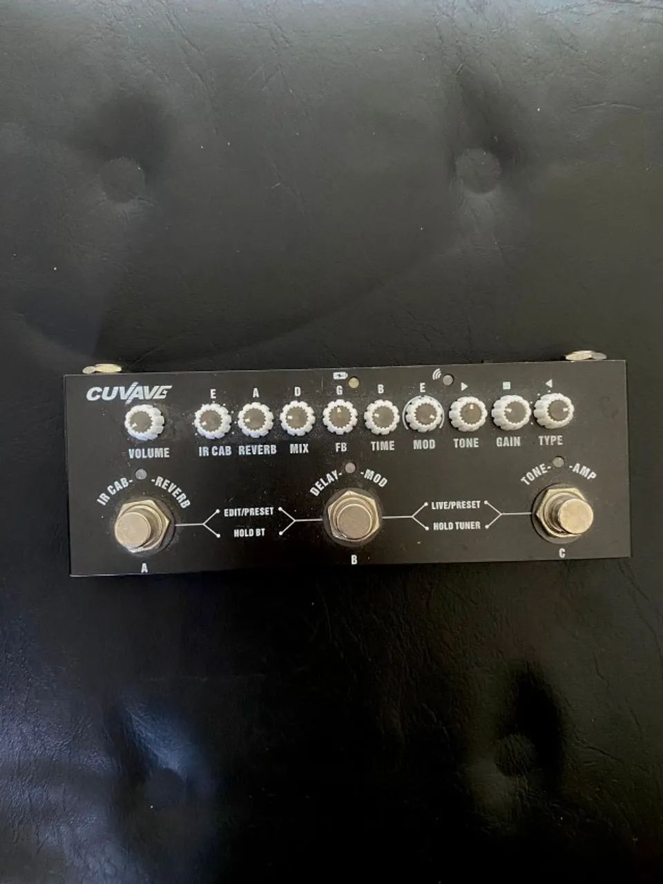 Pedal Cuvave Cube Baby Simulador Multi Efeitos Ótimo Estado