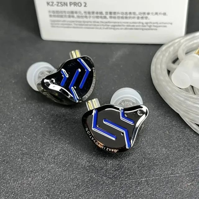 LANÇAMENTO! FONE PROFISSIONAL  KZ ZSN PRO 2 - EDICÃO METAL (1BA+1DD)/Retorno De Palco,Game - Foto 2
