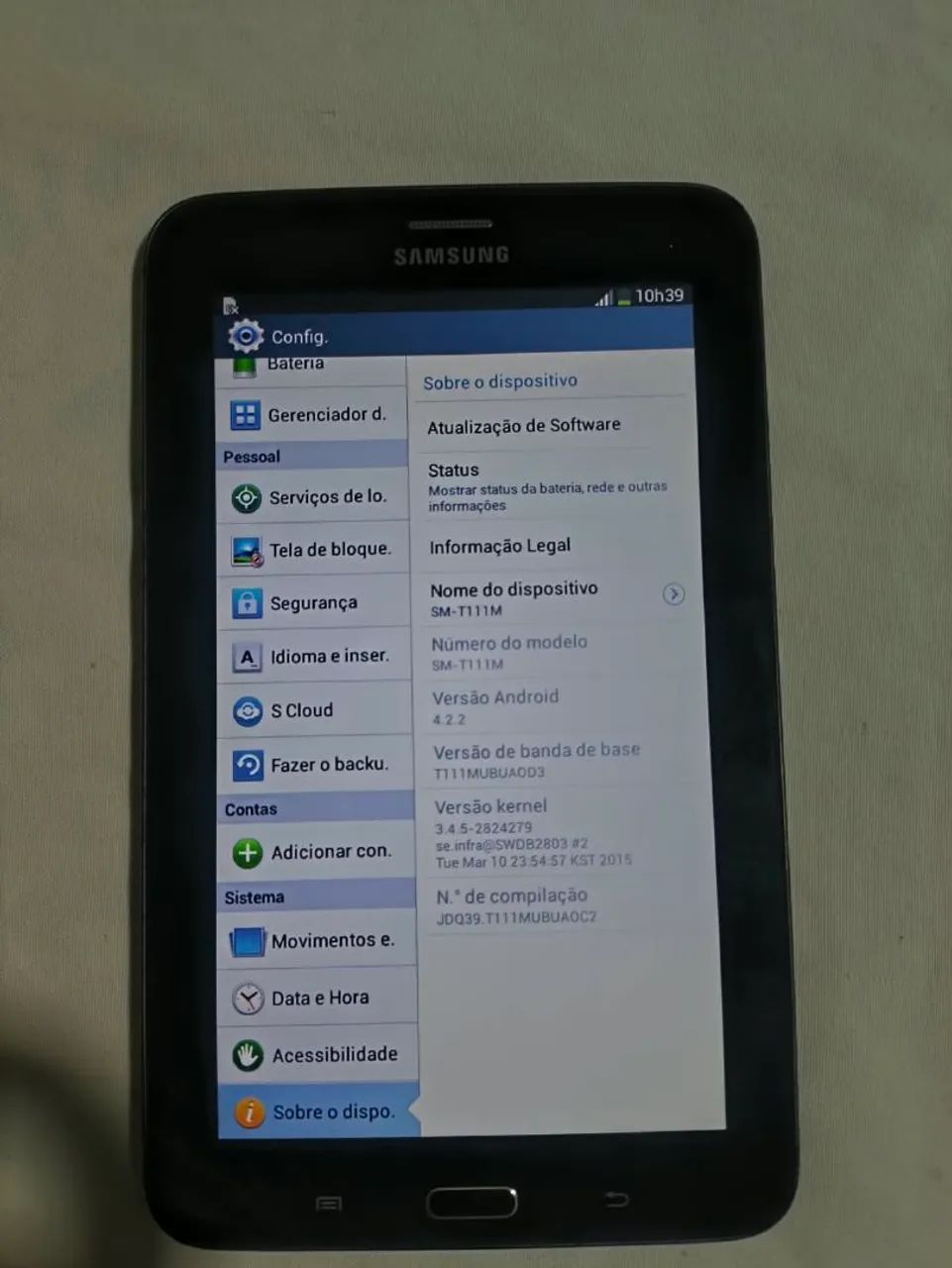Tablet Samsung Galaxy 3 - Foto 4