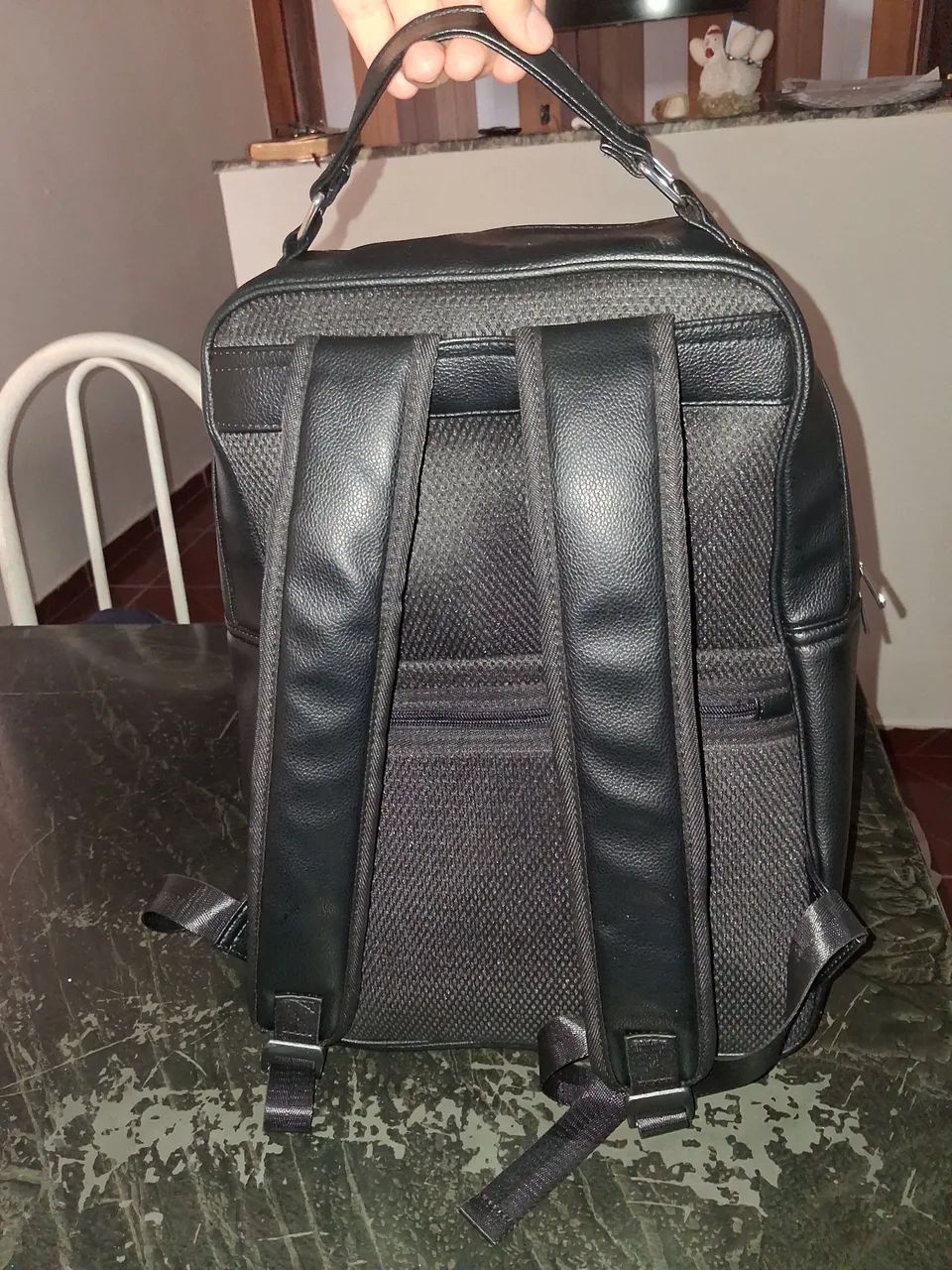 Mochila de Couro - Foto 3
