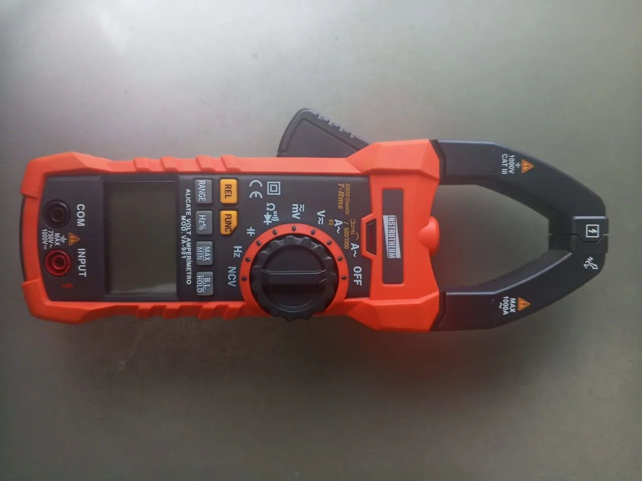 alicate amperímetro mod:VA-901 - Foto 5