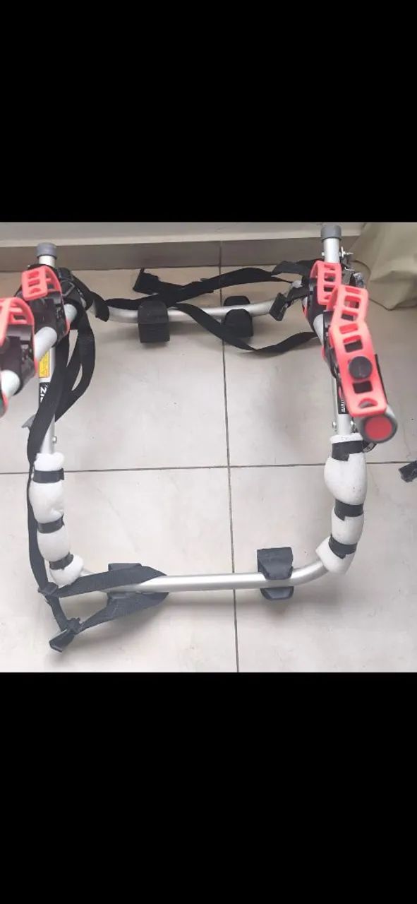 Suporte para 3 bicicletas em alumínio  - Foto 2