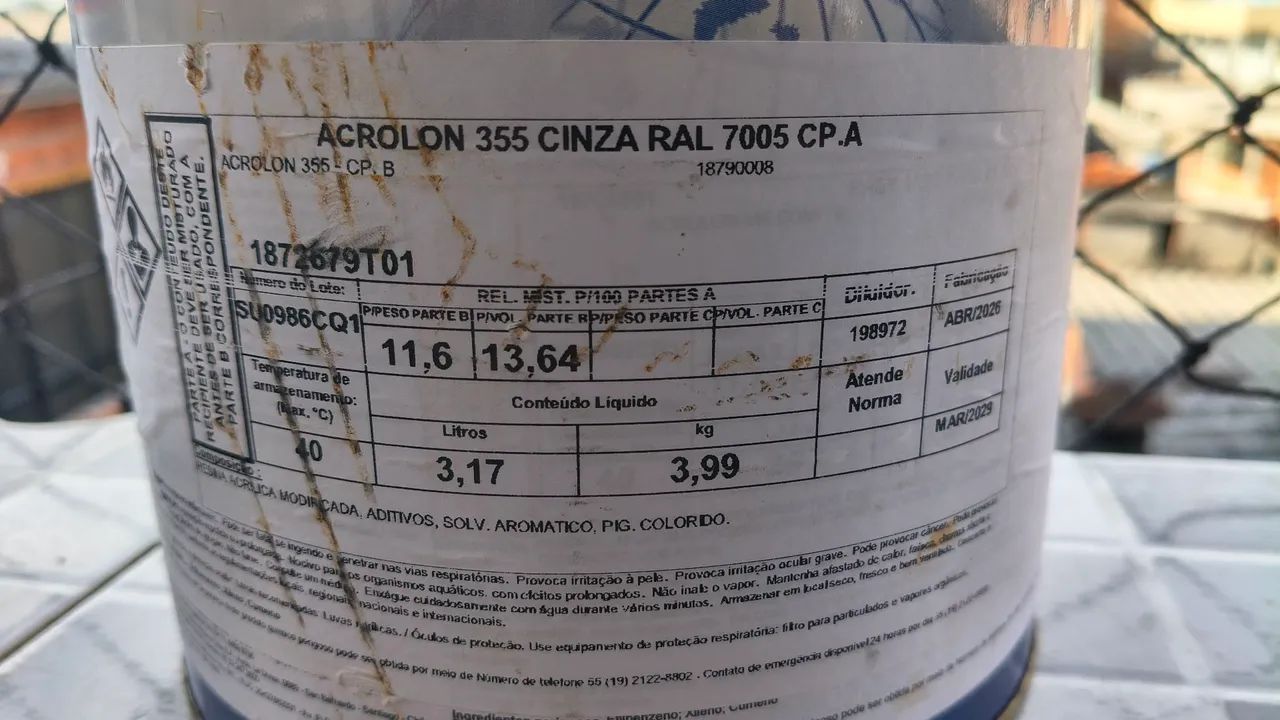 Extensão industrial Tinta e solvente 350 reais  - Foto 2