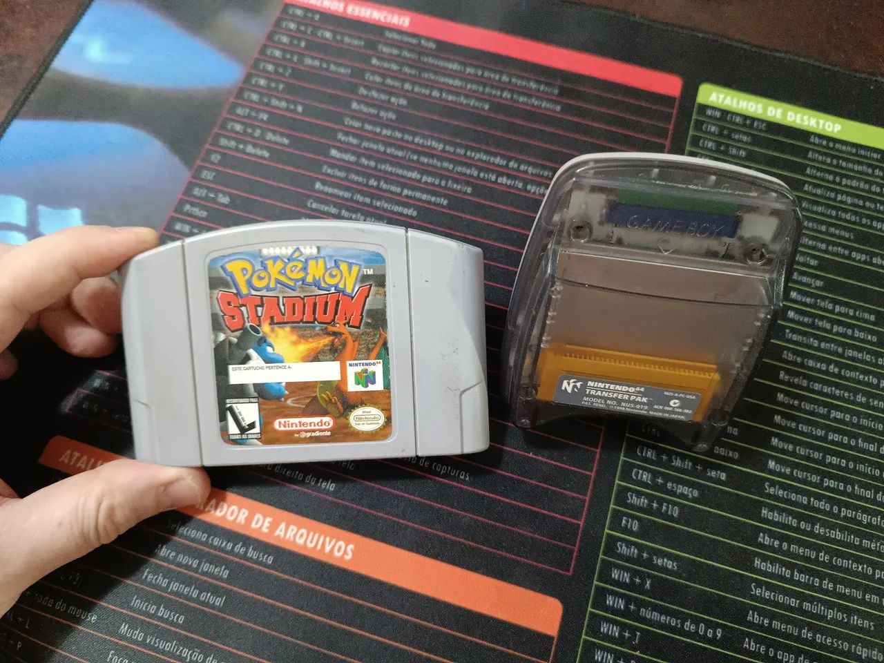 Pokémon Stadium e Transfer Pak Nintendo 64  - Foto 3