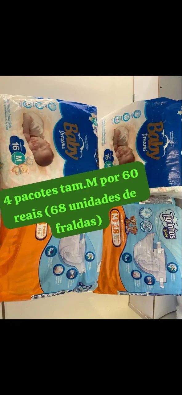 Fraldas por marcas e lotes  - Foto 4