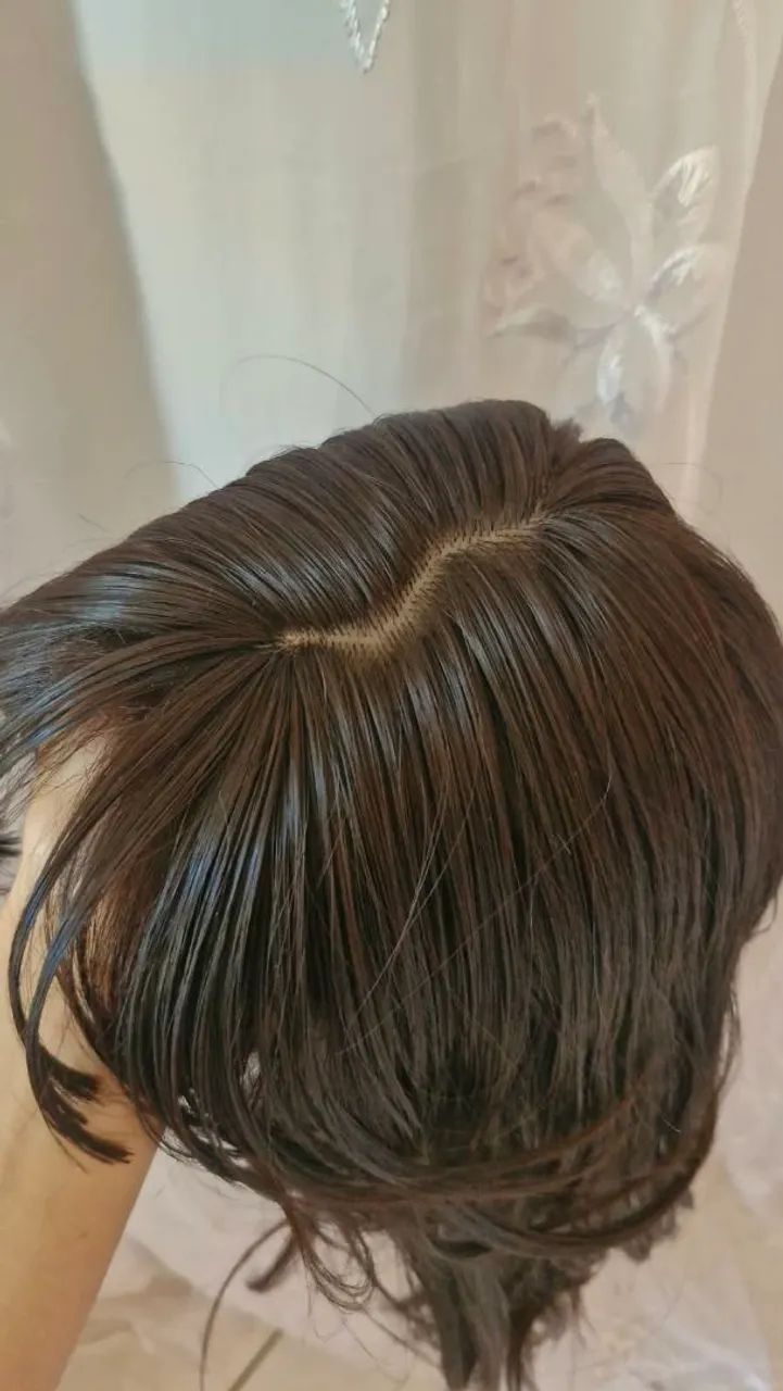 Wig Lisa Ondulada com Franja - Foto 3