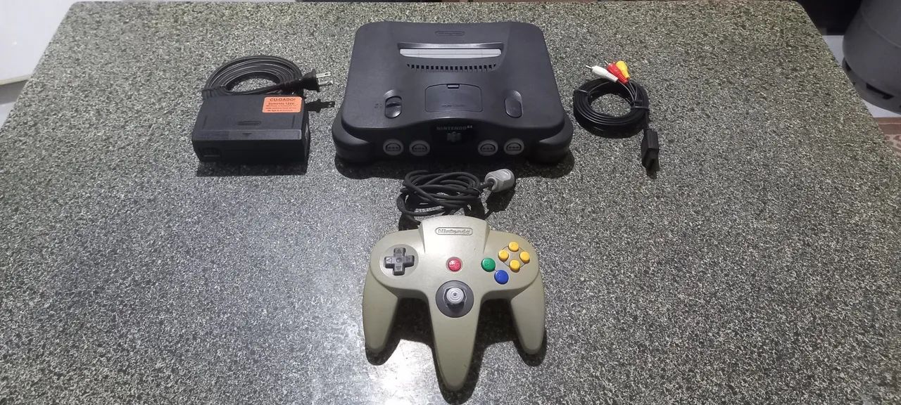 Nintendo 64 original e completo - Foto 3