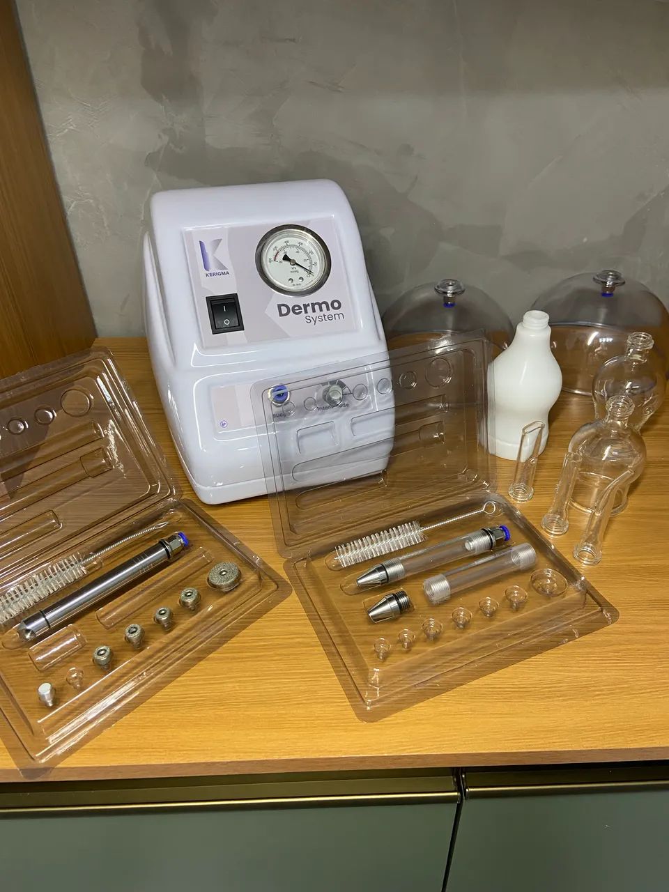 Aparelho Vacuo Endermo Completo Kit Facial Corporal Pump Up - Foto 3