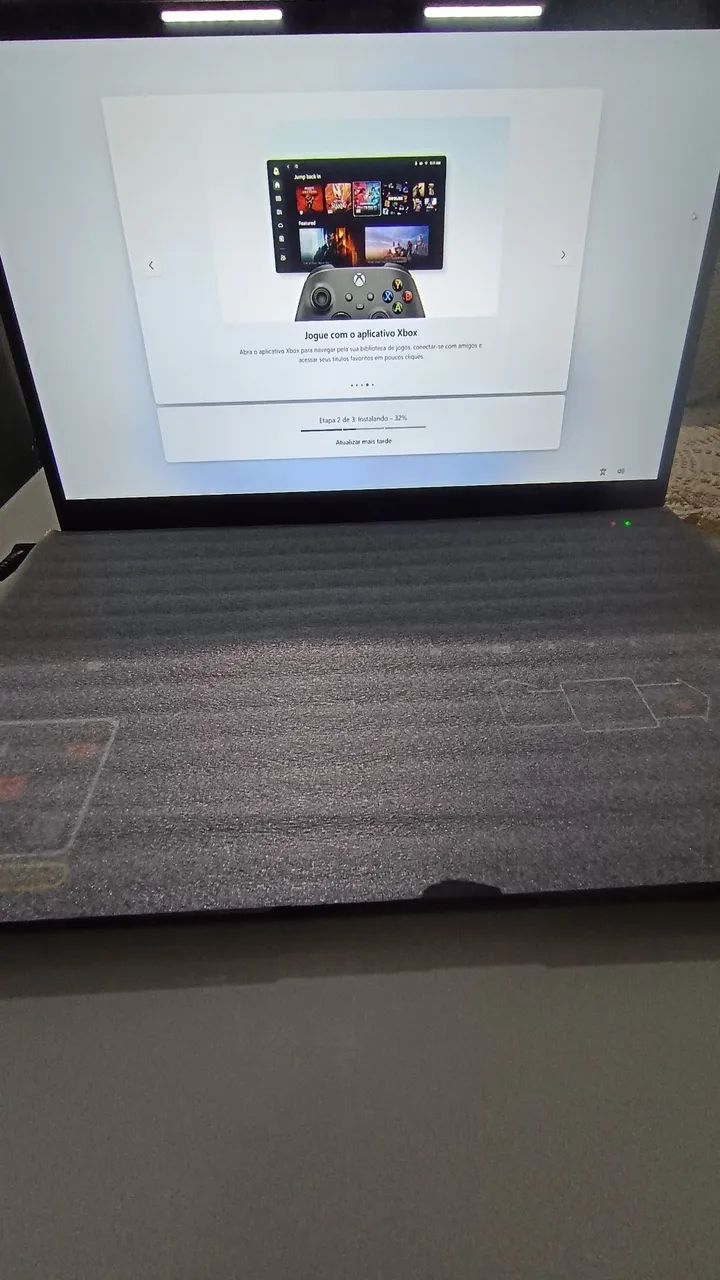 Vendo notebook Vision R15M novo - Foto 3