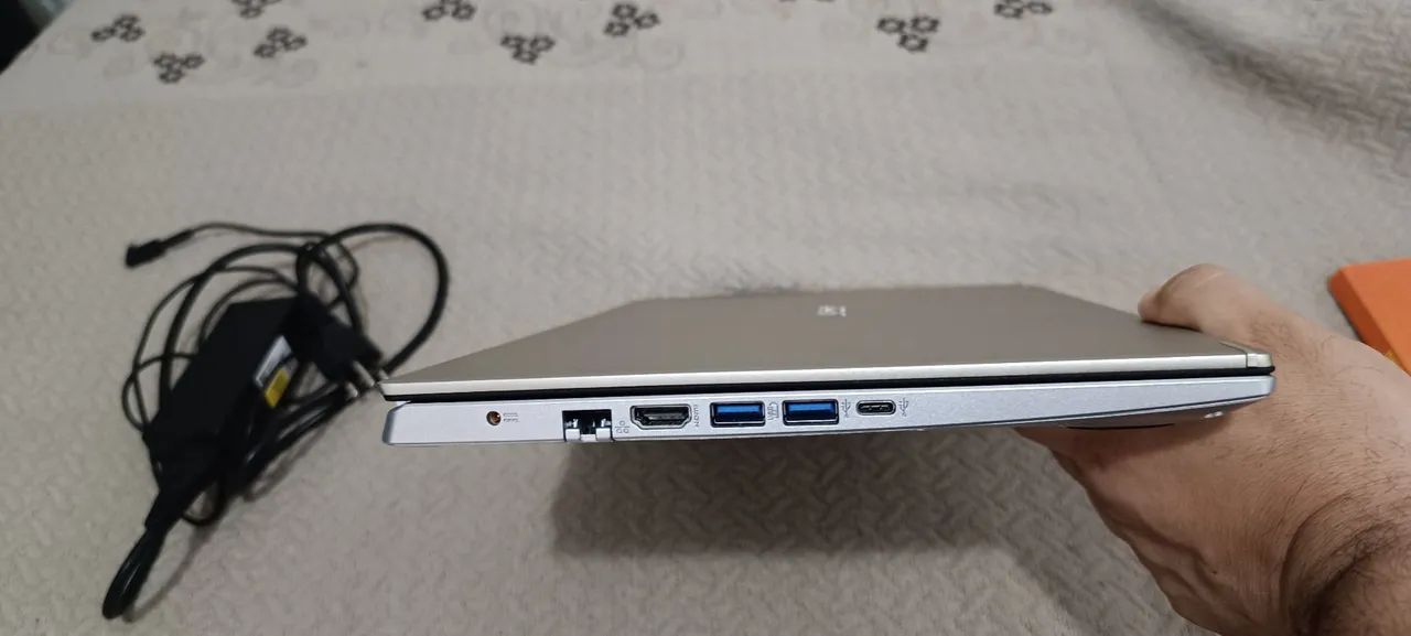 Notebook Acer aspire 5 com placa de vídeo dedicada nividea e tela ips Full HD  - Foto 3