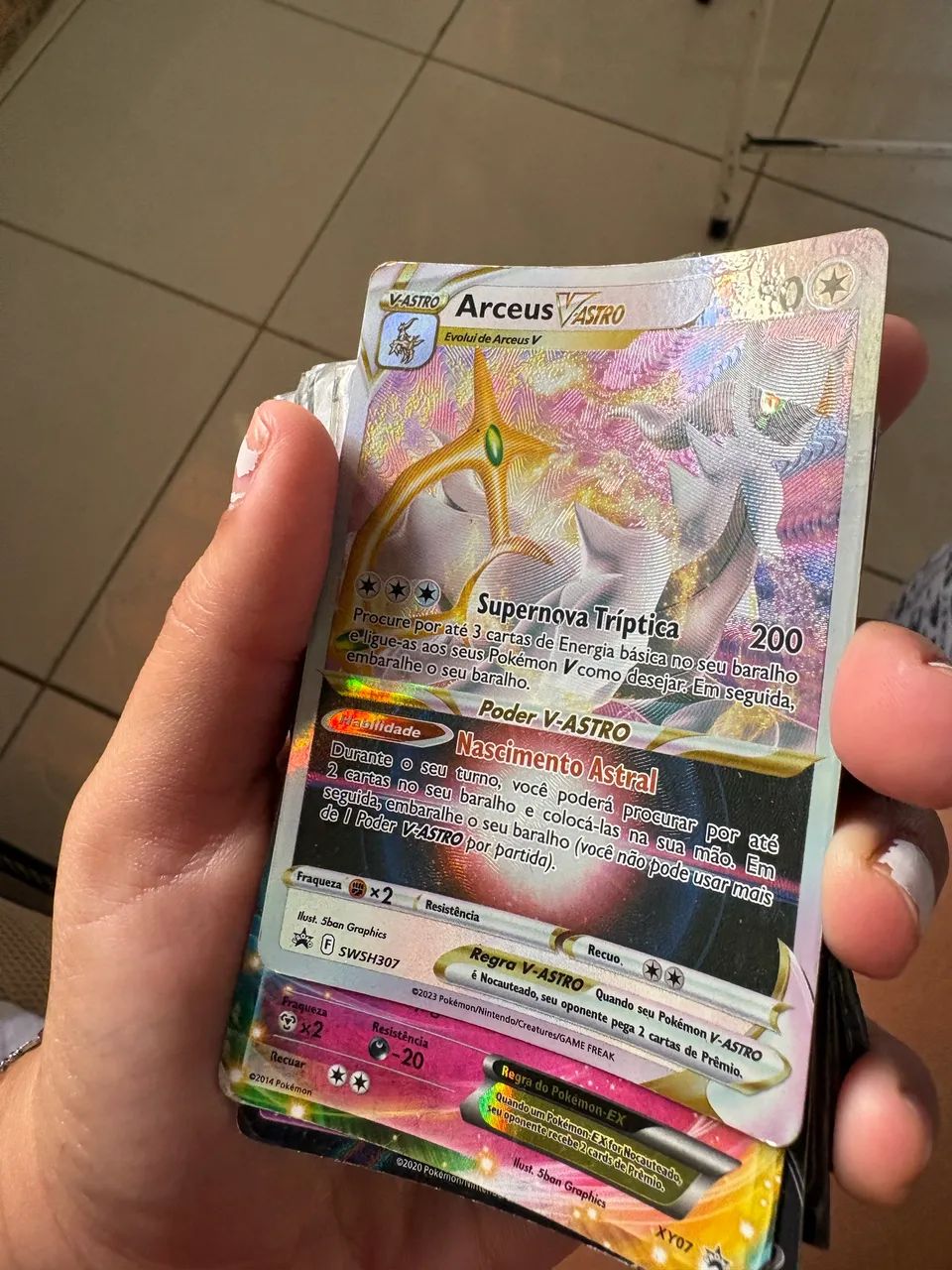 Carta rara do Pokémon  - Foto 3