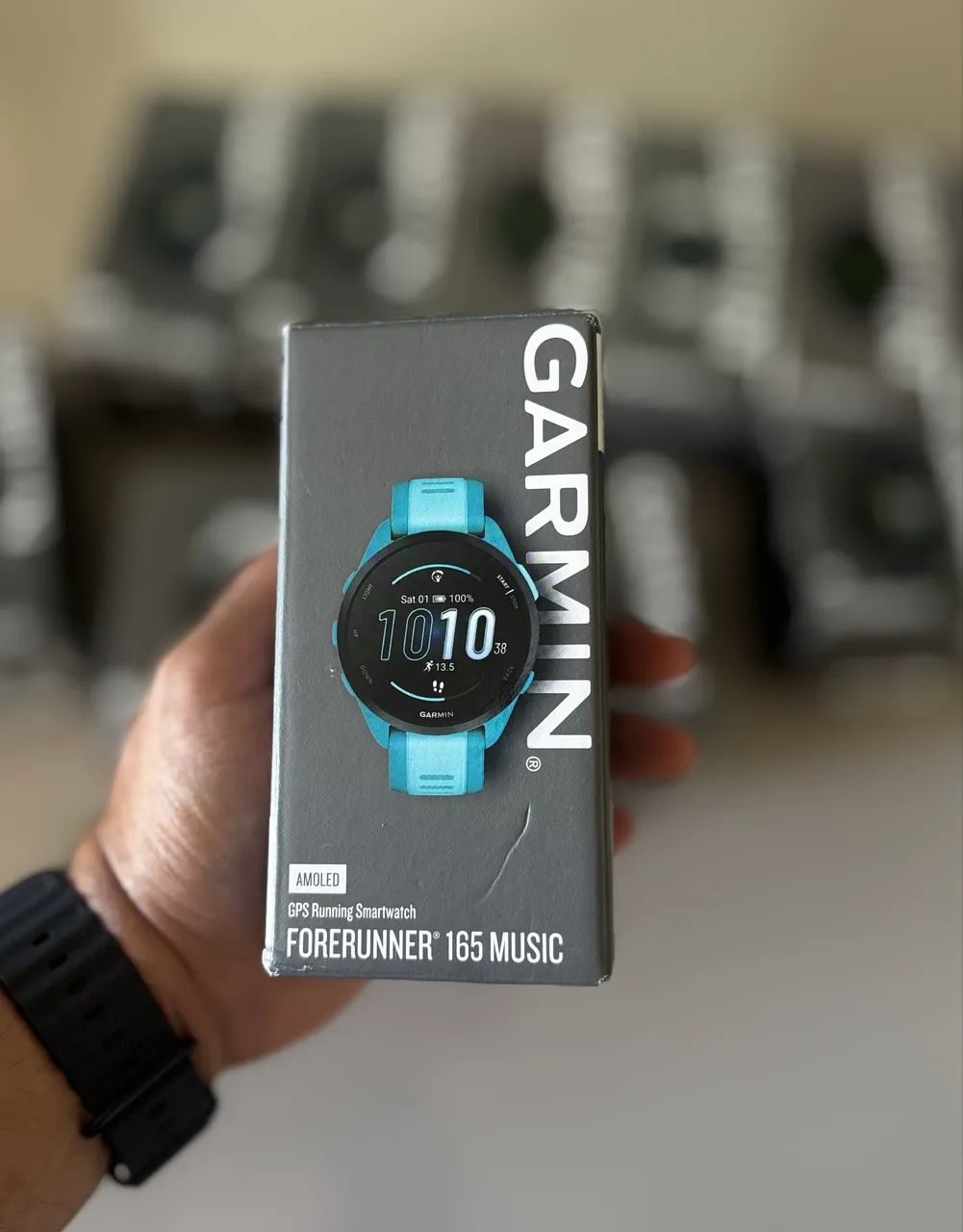 Relógio Garmin Forerunner 165 Music (Lacrados) - Foto 3