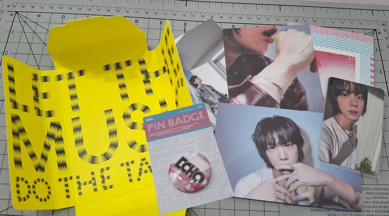 Álbum Echo versão Weverse Jin BTS