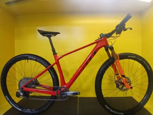 Bicicleta Scott Scale Carbono tam M - Suspensão Fox Kashima
