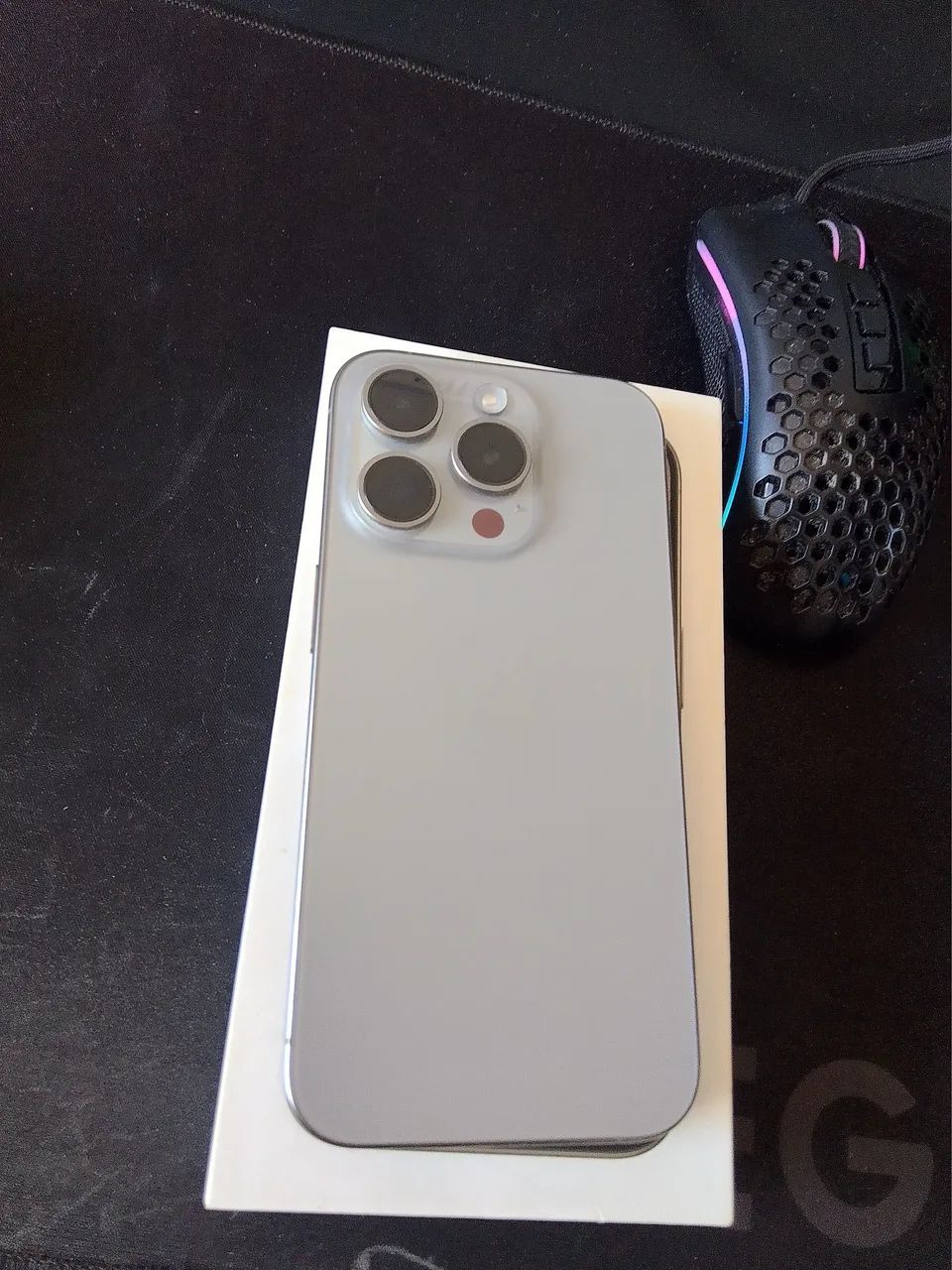 Iphone 15 Pro cinza 128gb - Foto 2