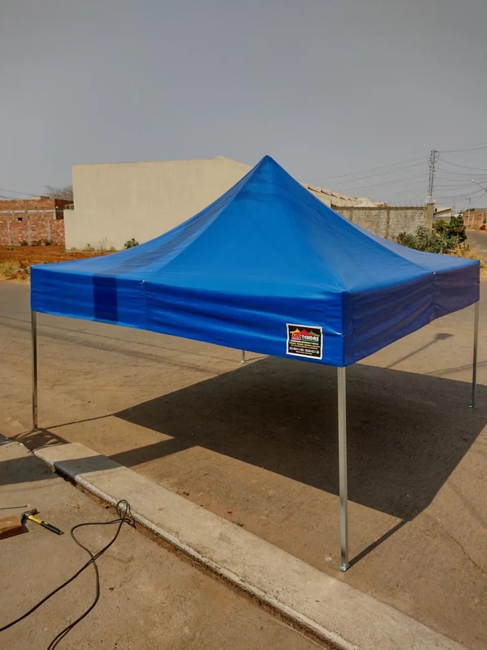 Tenda 3x3 sanfonada R$ 1.000,00 várias cores  - Foto 3