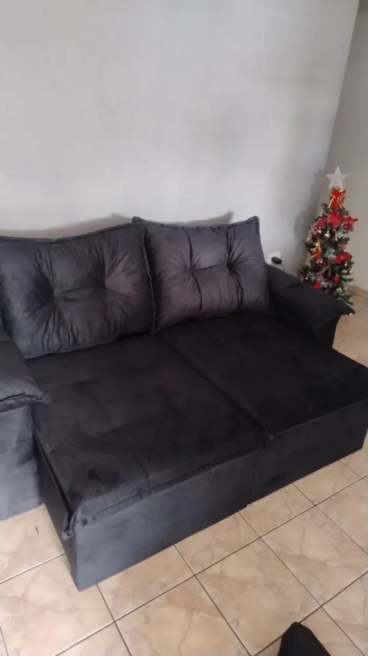 Sofá Retrátil Texas Luxo 1.80m  - Foto 5