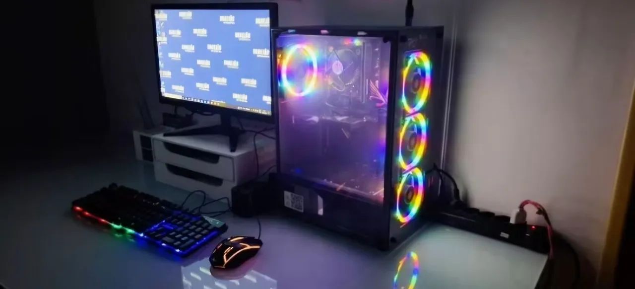 Pc Gamer Montado com teclado e mouse - Foto 4