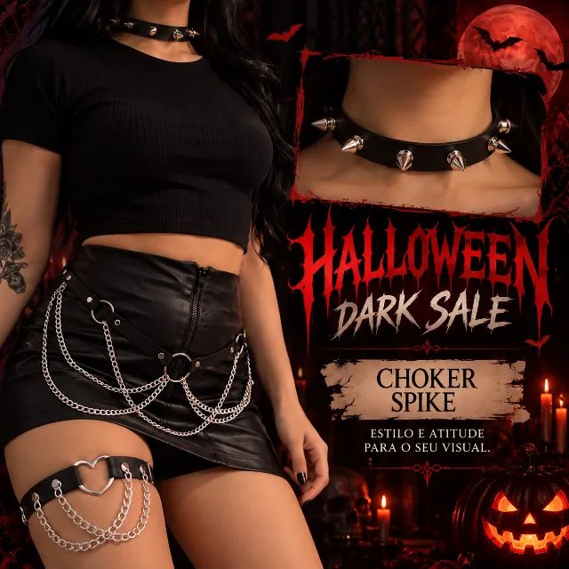 Choker Spikes - Foto 2