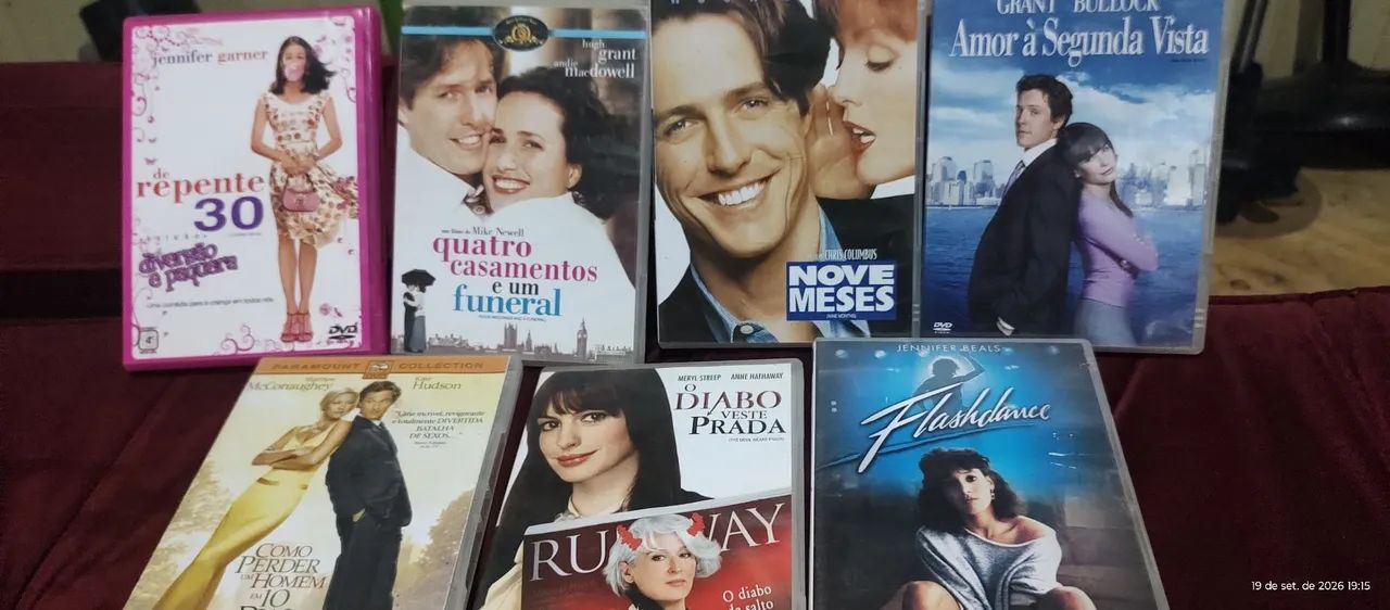 Pacote DVDs Comédia Romântica 