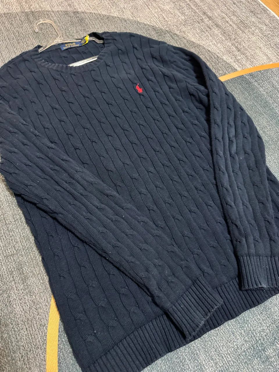 Suéter ralph Lauren azul marinho 