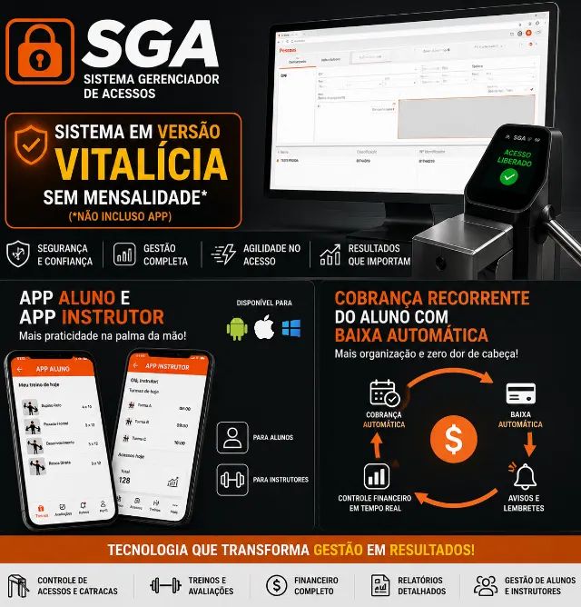 Sistema para academias / empresas