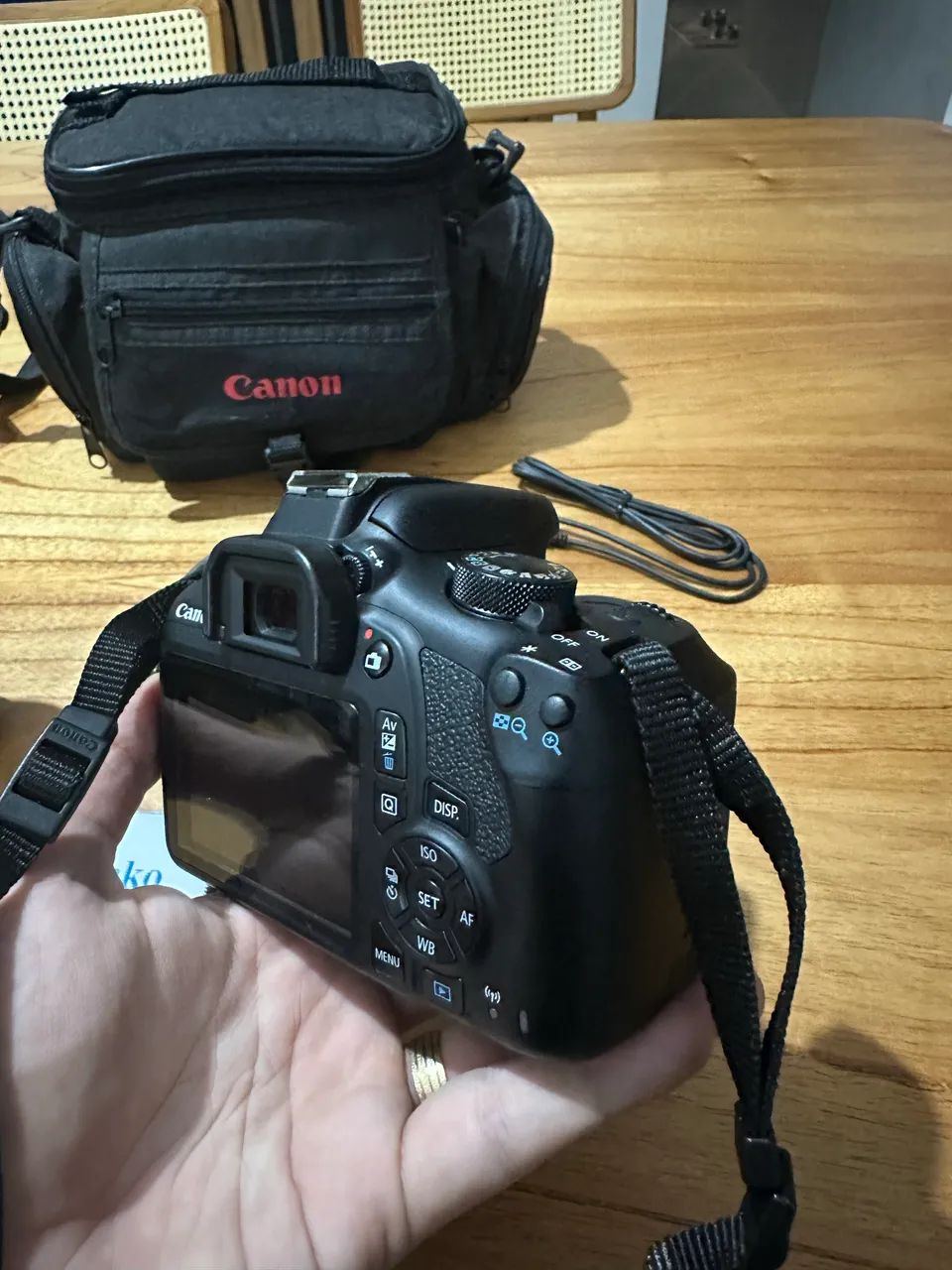 Canon EOS Rebel T6 + Kit Completo | Pronta para Usar | Excelente Estado - Foto 6