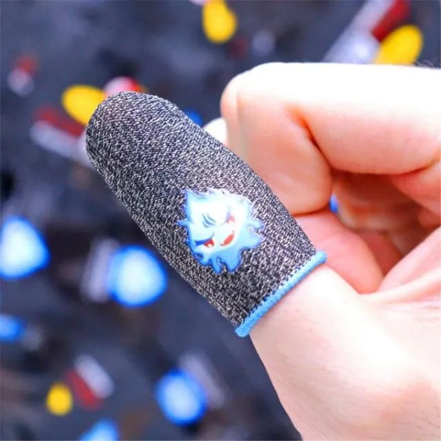 Par Luva De Dedo Gamer com efeito luminoso - Foto 3